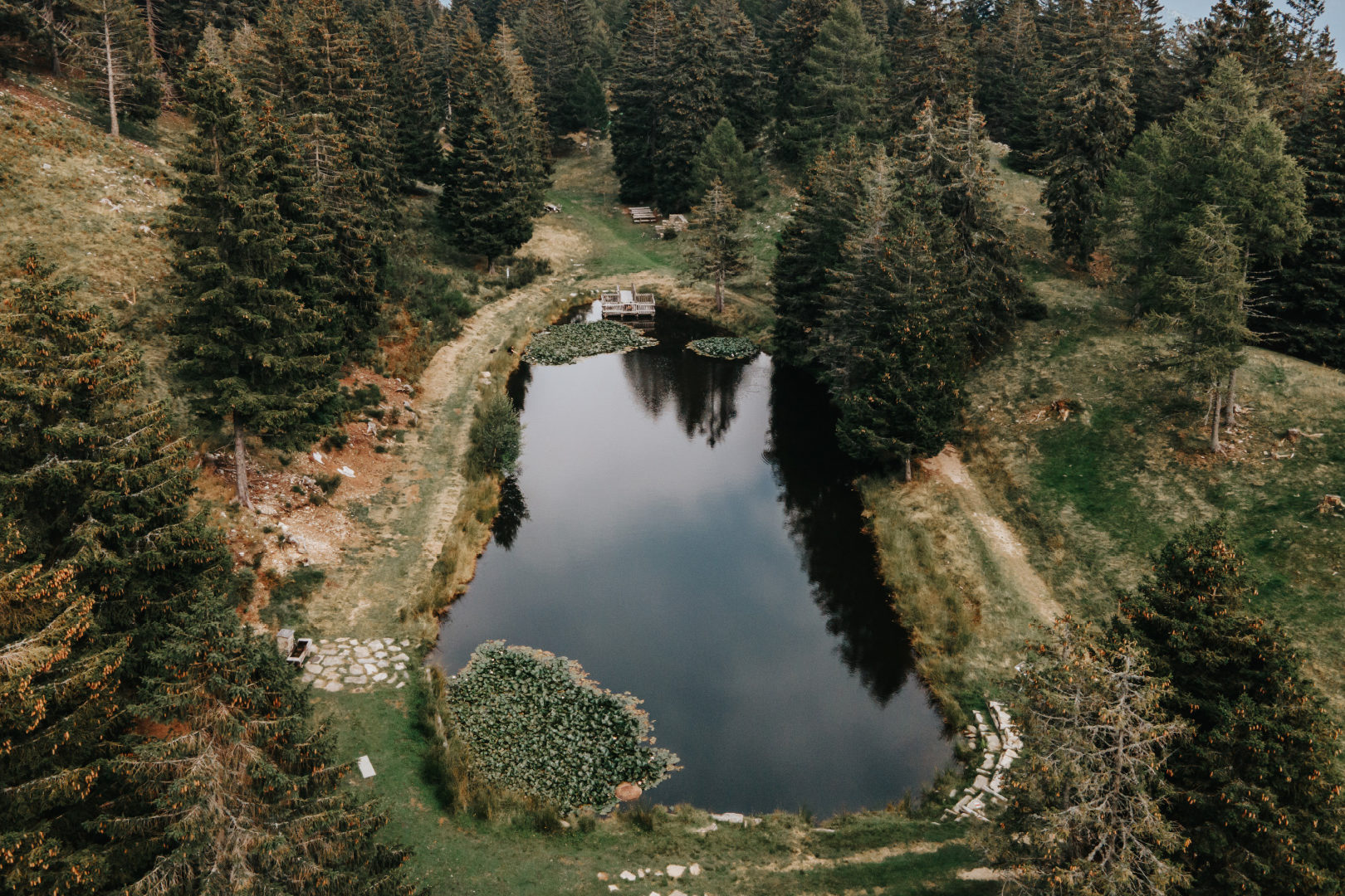 Petit lac de Mornera