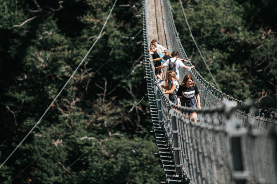 Ponte Tibetano Carasc