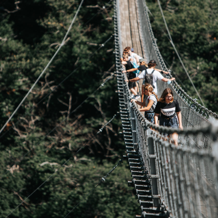 Ponte Tibetano Carasc